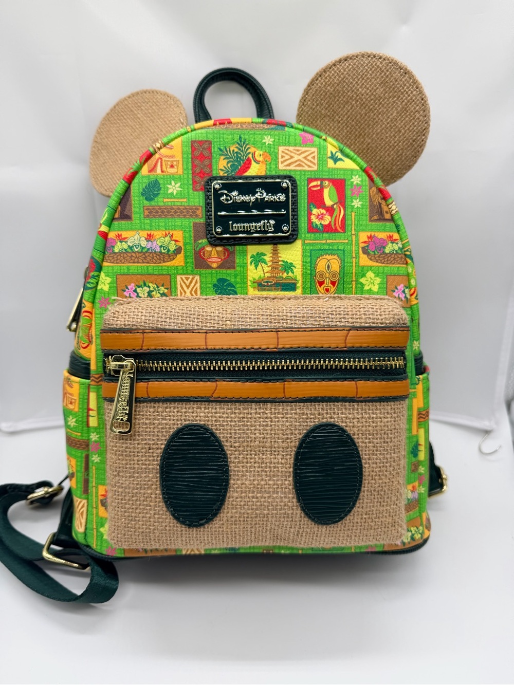 NEW Loungefly Disney Parks Enchanted Tiki Room Backpack